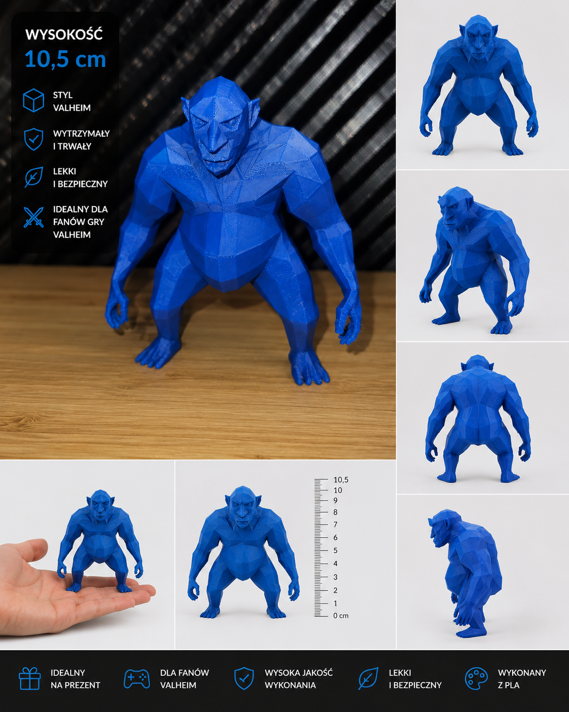 Troll z Valheim Low Poly