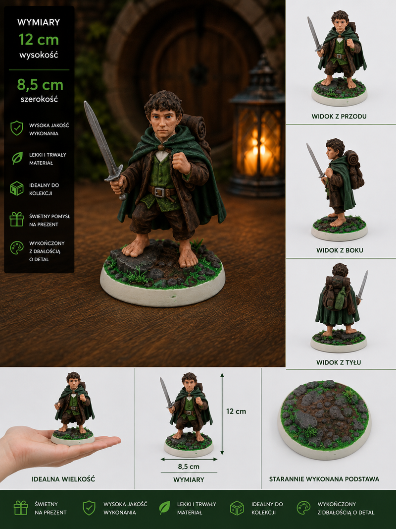 Figurka Frodo – Bohater Śródziemia
