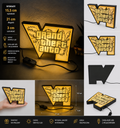 Lampka LED motyw GTA 6